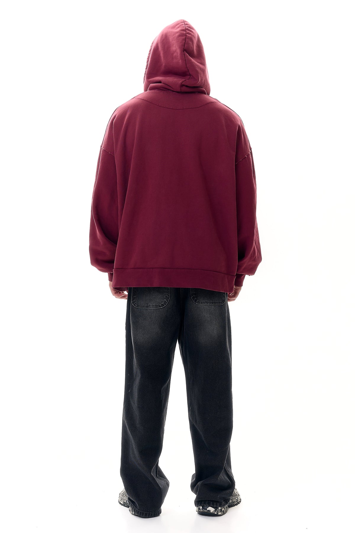 Худі oversized з вишивкою KLOTT