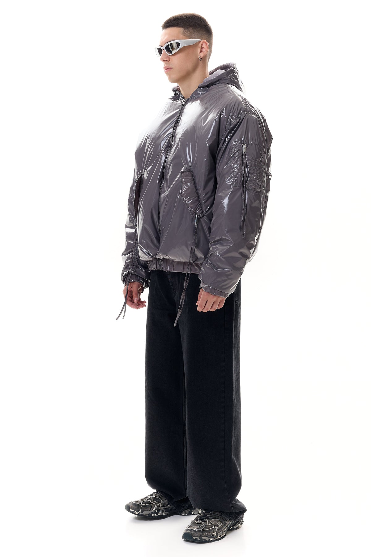 Бомбер oversized
