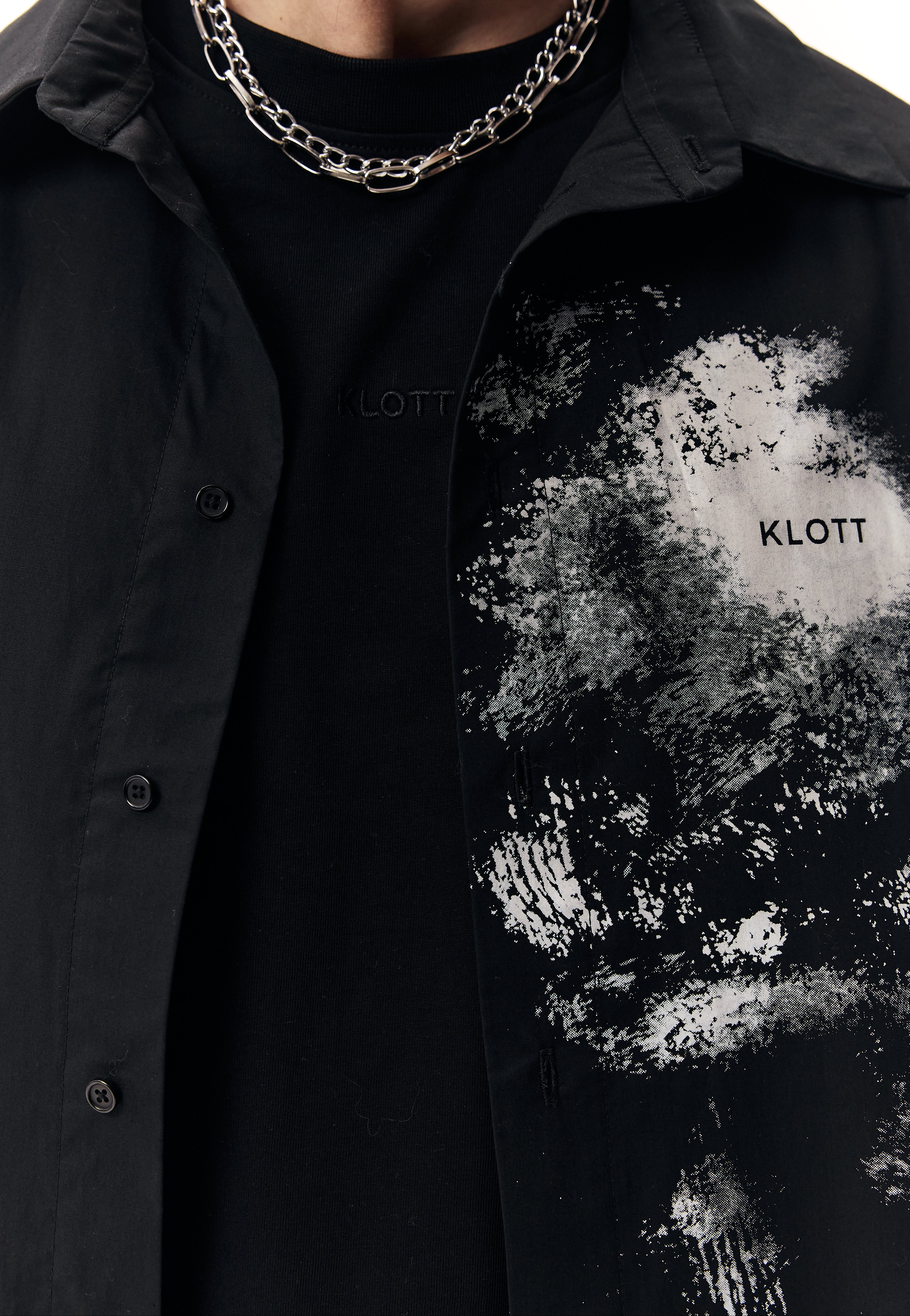 Сорочка з бавовни “Paint”