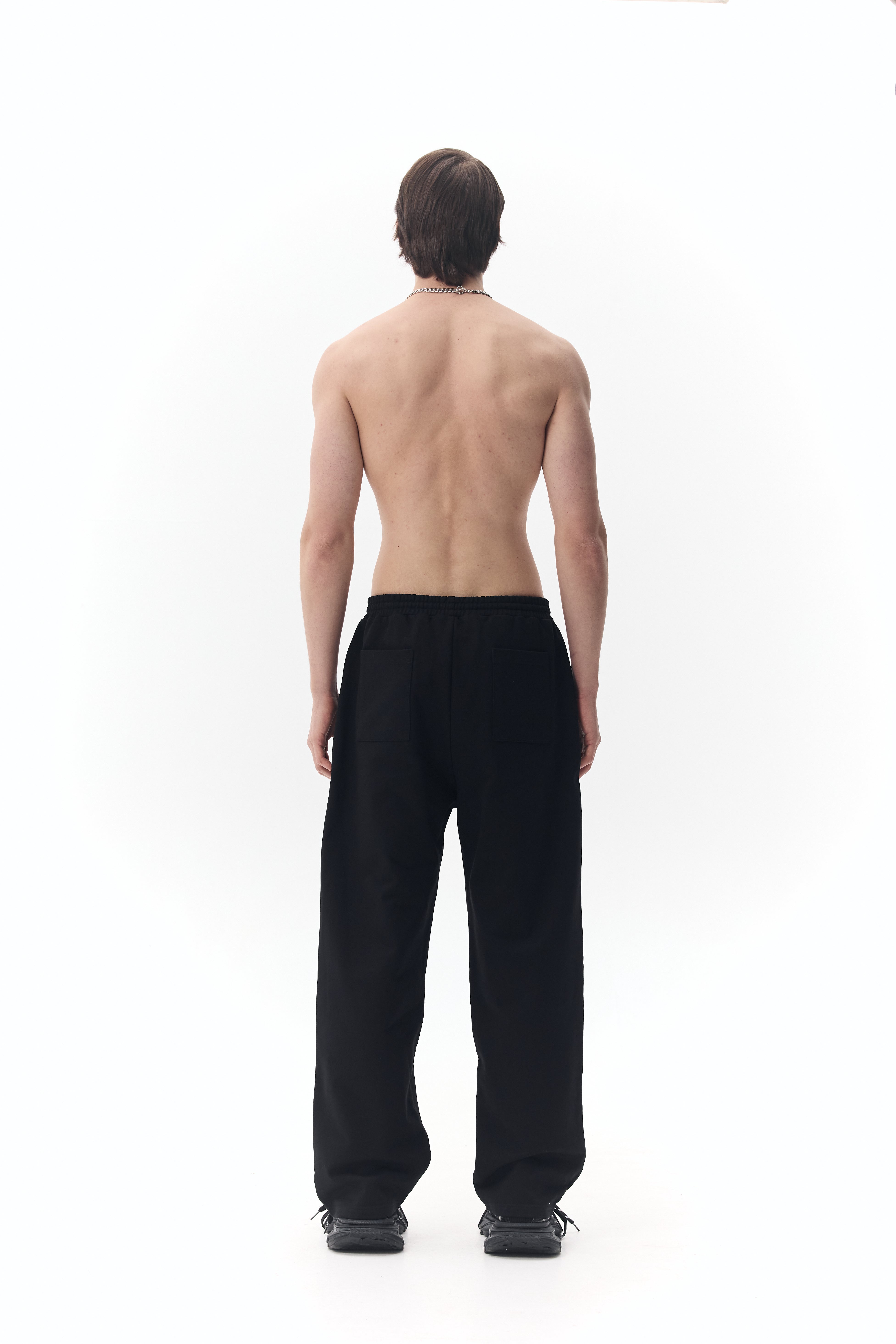 Штани трикотажні з вишивкою лого Klott