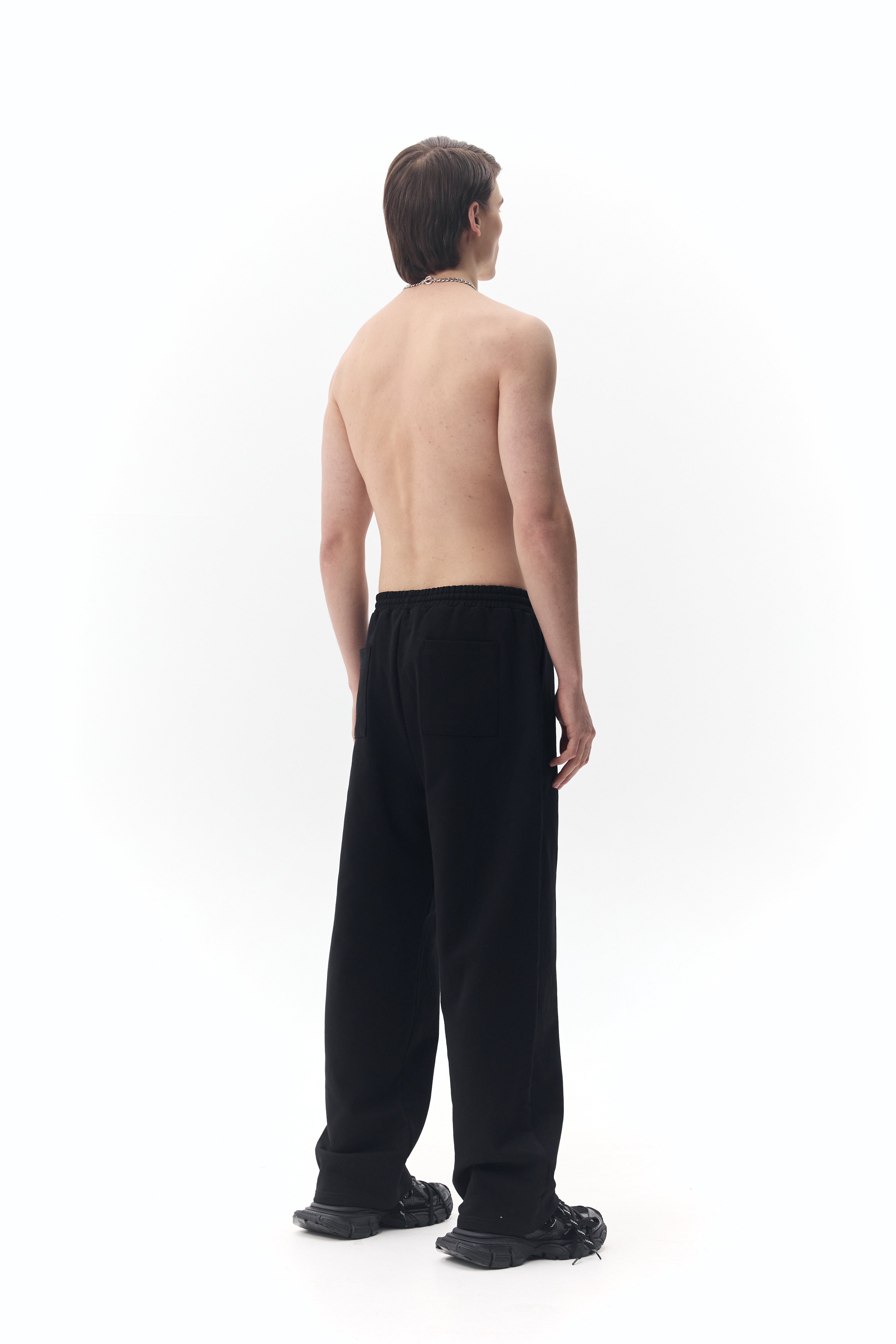 Штани трикотажні з вишивкою лого Klott