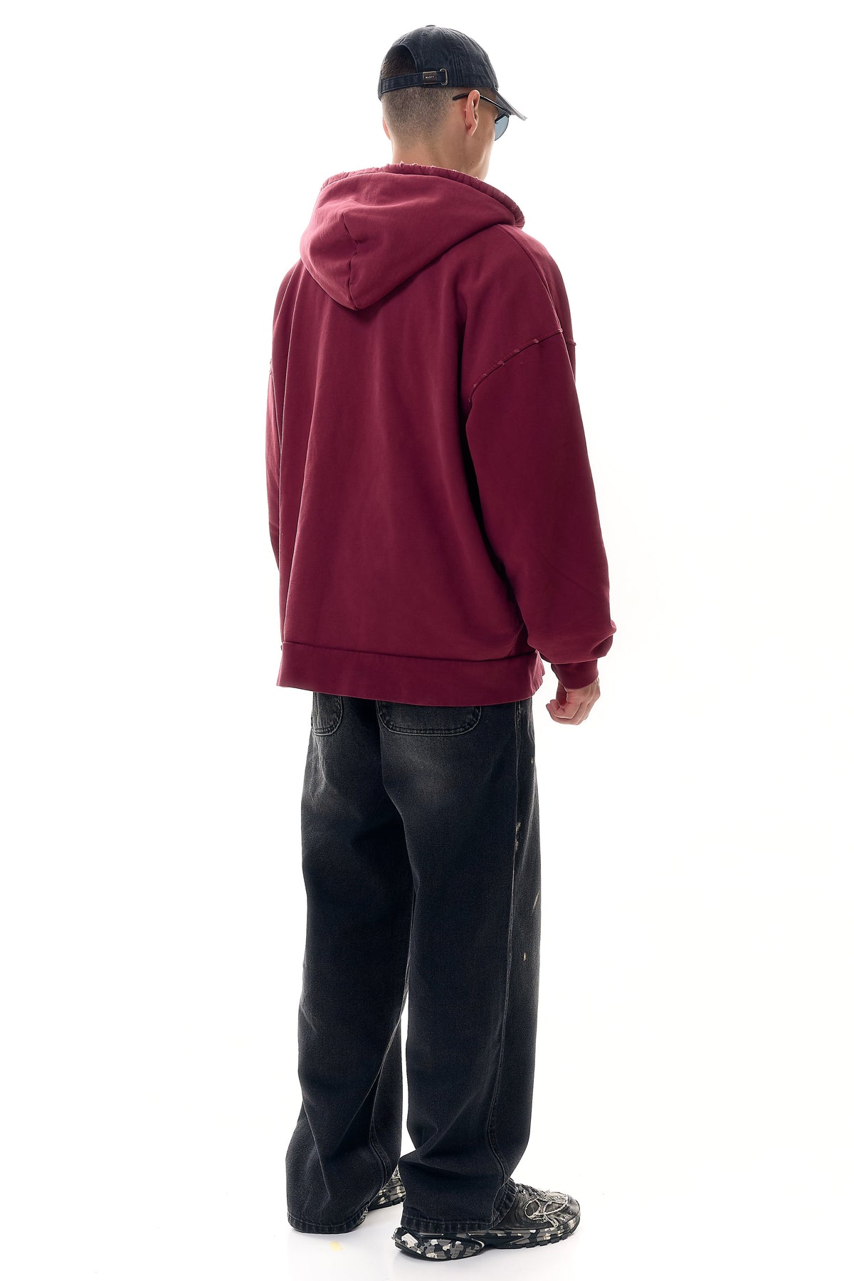 Худі oversized з вишивкою KLOTT