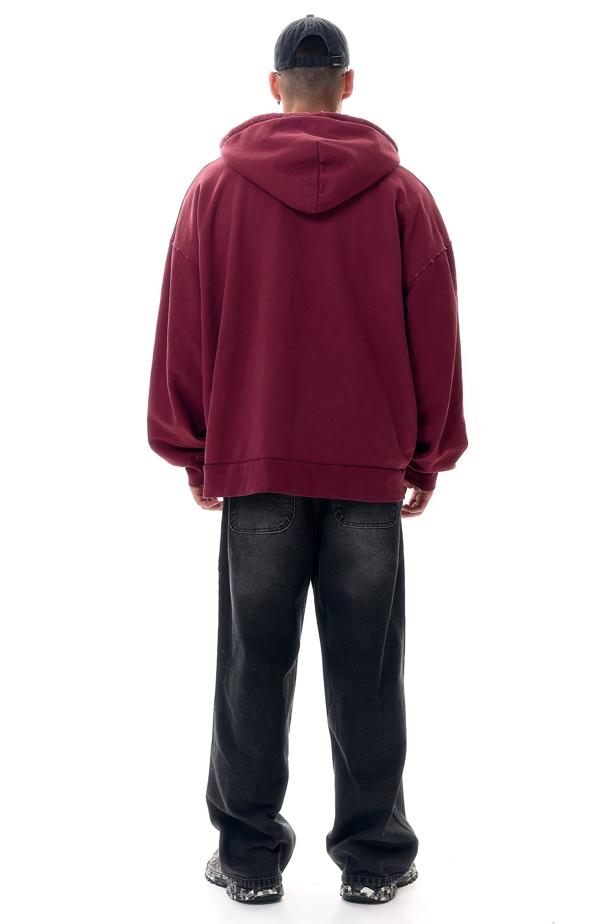 Худі oversized з вишивкою KLOTT