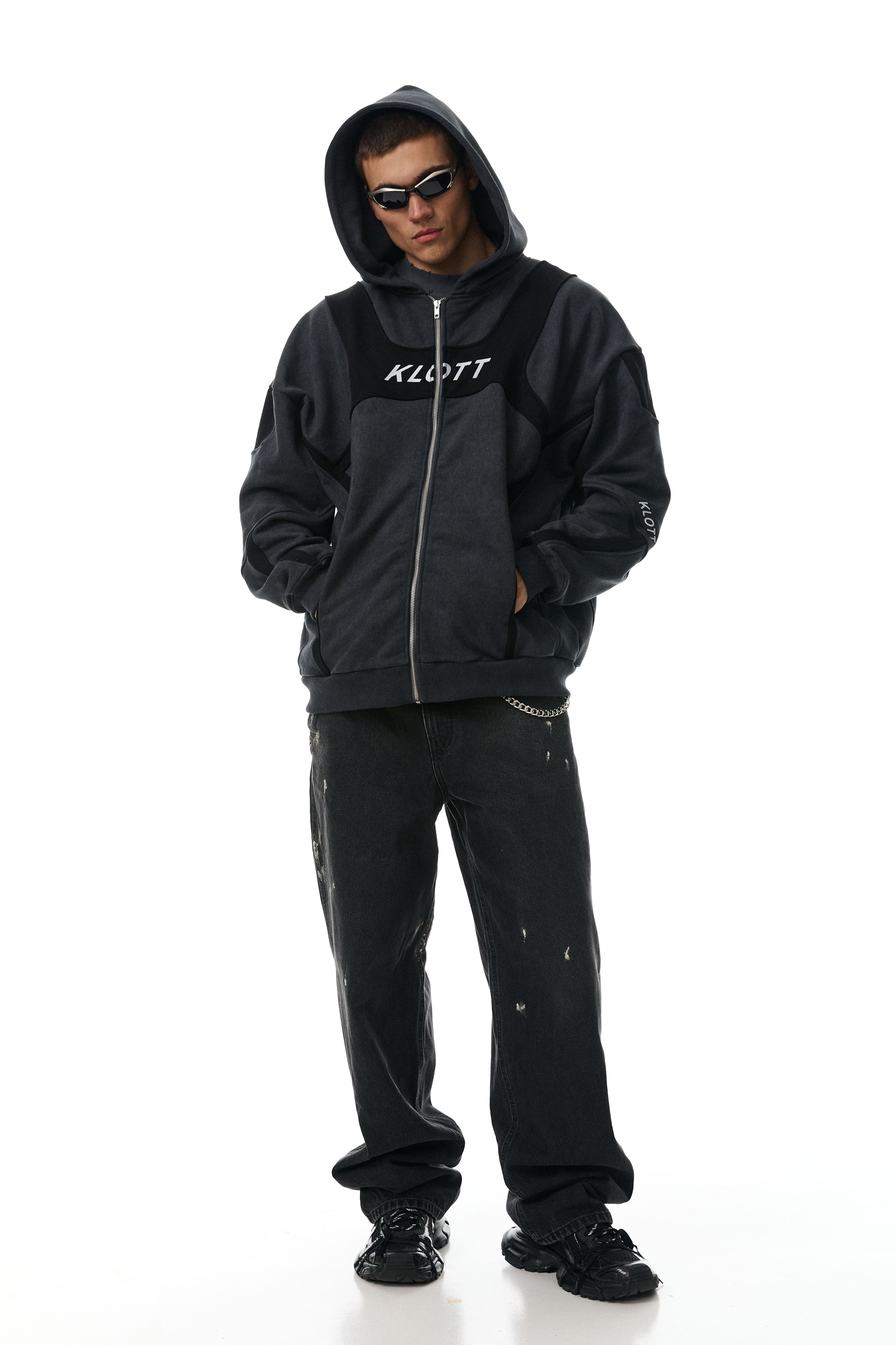 服/ファッション Re Cut Supply hoodie ХУДІ OVERSIZED 