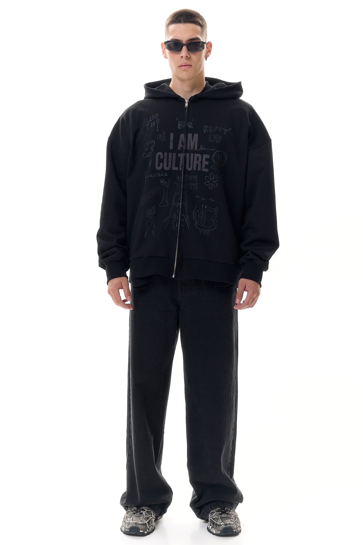 Худі oversized "I am Culture"