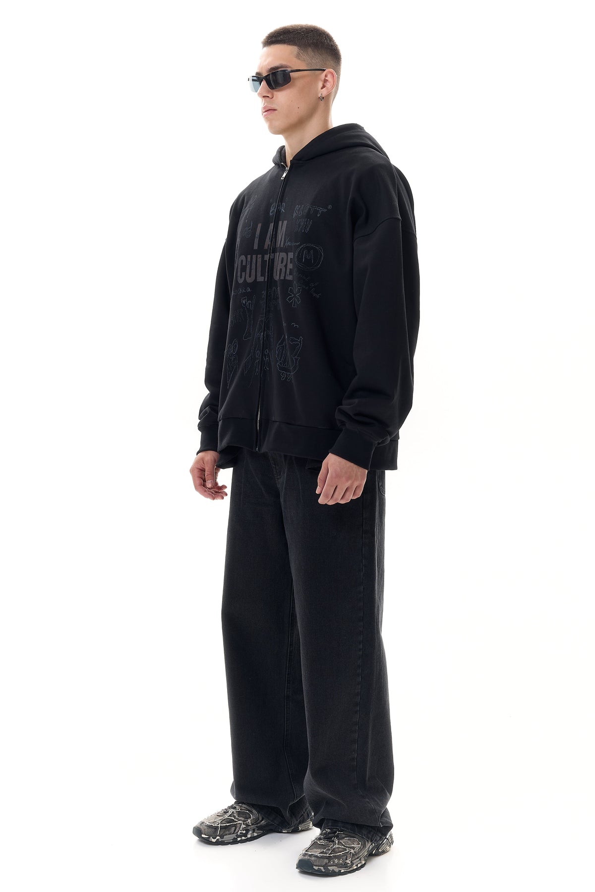 Худі oversized "I am Culture"