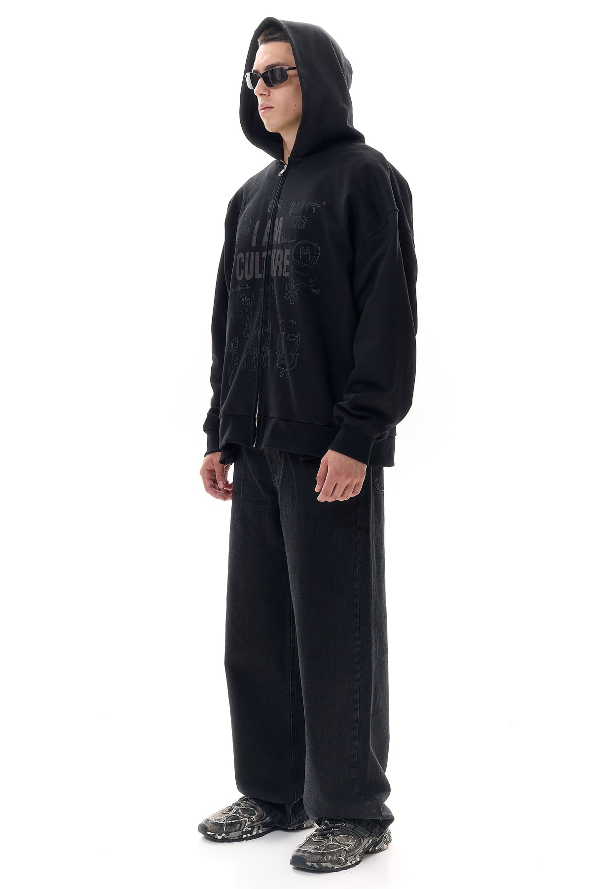 Худі oversized "I am Culture"